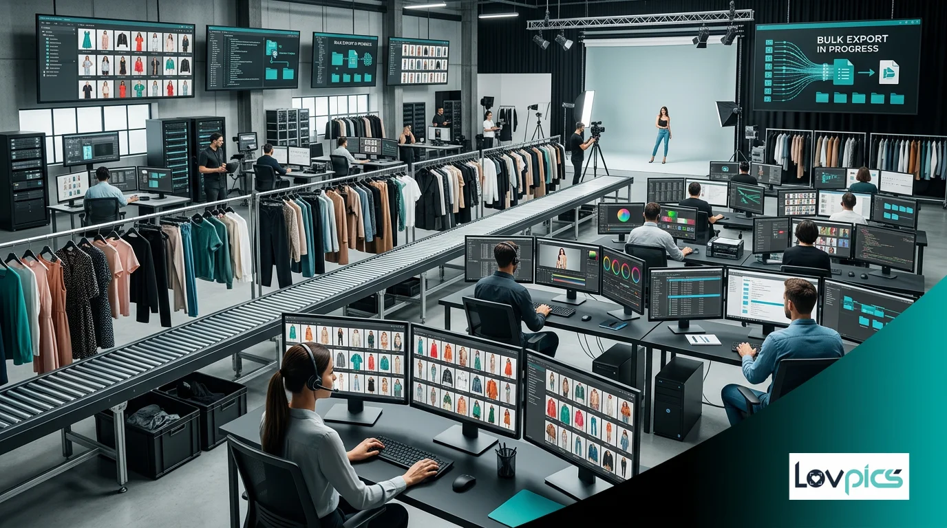 Bulk Image Export: Scale Your Fashion Catalog Production