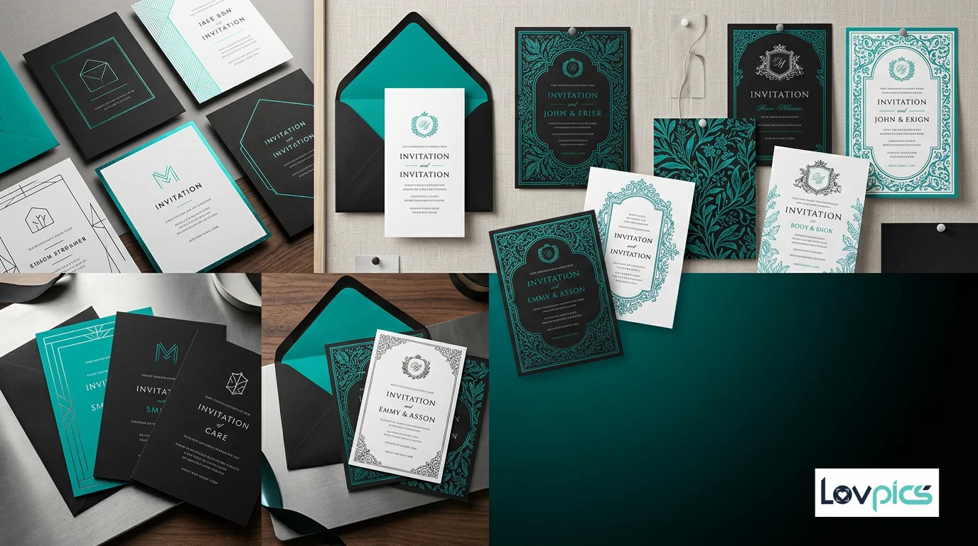Multiple Design Styles: Explore Invitation Design Variations
