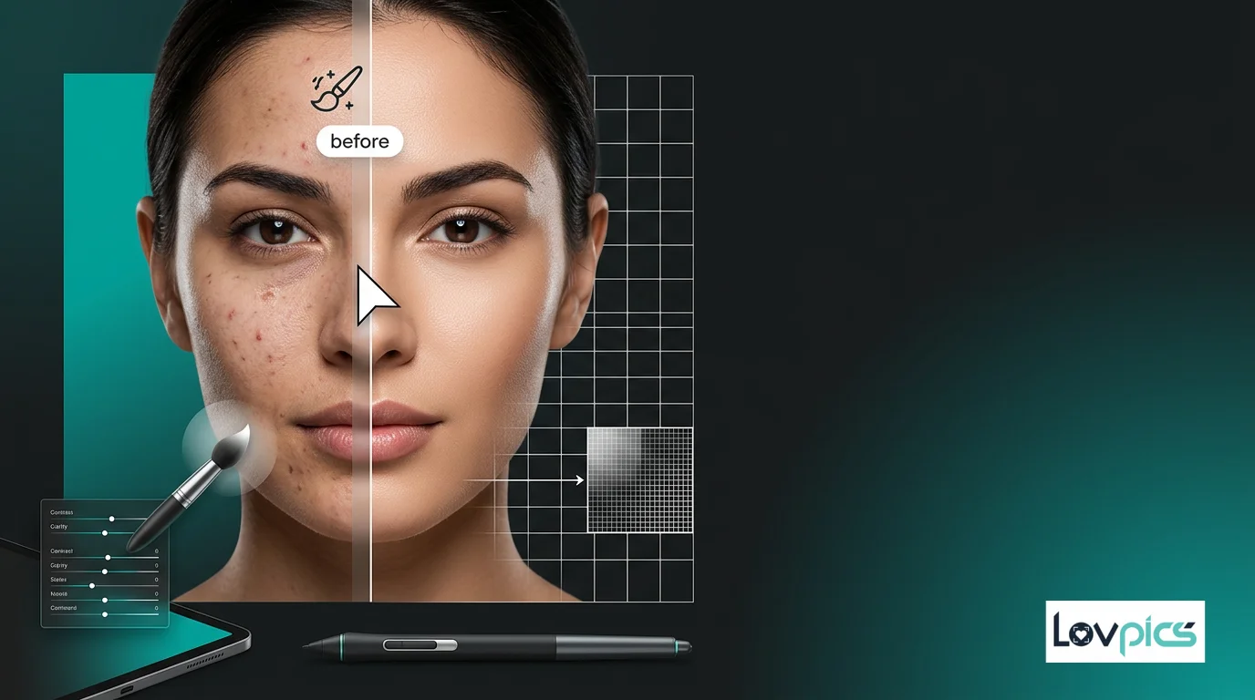 Single-Point Smart Retouch: One-Click Image Fixes
