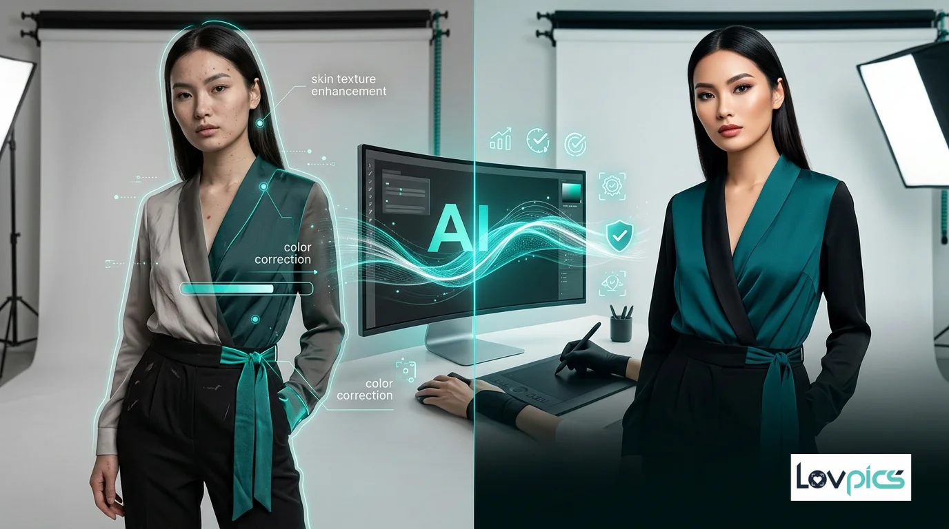 Smart Image Editing for Fashion Photography