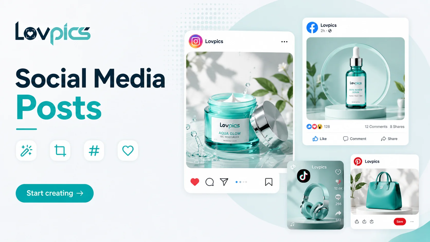 Social media post example